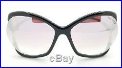 New Tom Ford Astrid sunglasses FT0579/S 01Z 61mm Black Violet AUTHENTIC Oversize