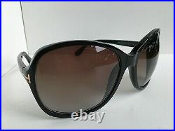 New Tom Ford Black 62mm Women's Sunglasses Italy