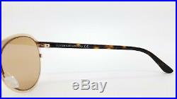 New Tom Ford Bradburry sunglasses TF0525 28E 56mm Gold Brown AUTHENTIC McQueen