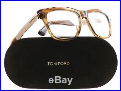 New Tom Ford Eyeglasses Men TF 5372 Brown 048 TF5372 54mm