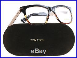 New Tom Ford Eyeglasses Men TF 5372 Tortoise 005 TF5372 54mm