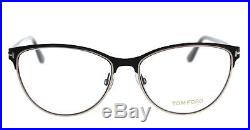 New Tom Ford Eyeglasses Women Cat Eye TF 5420 Black 5 TF5420 54mm