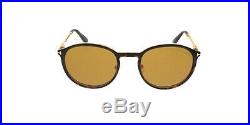 New Tom Ford FT 5476 28E Eyeglasses Rose Gold Havana Frame Clip Sunglasses 50mm
