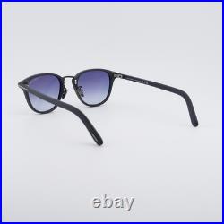 New Tom Ford FT1049-D 02W Matte Black/Blue Gradient 50-21-145 Sunglasses