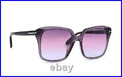 New Tom Ford Faye-02 Tf788/s Purple Gradient Authentic Sunglasses