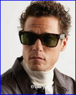 New Tom Ford Ft1062 52n Dark Havana/green Authentic Sunglasses 56-21-145
