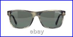 New Tom Ford Jiulio Tf698 47n Grey Havana/grey Lenses Authentic Sunglasses 59-18