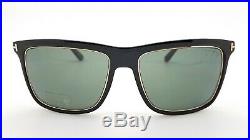 New Tom Ford Karlie sunglasses TF0392 01R Black Green Polarized AUTHENTIC large
