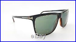 New Tom Ford Karlie sunglasses TF0392 01R Black Green Polarized AUTHENTIC large