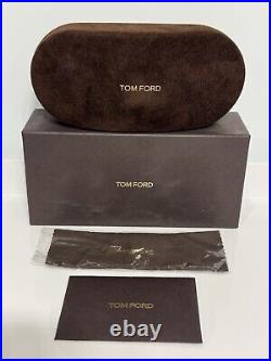 New Tom Ford Kenyan TF792 01B Black Gold Woman's Gradient Tint Sunglasses 54mm