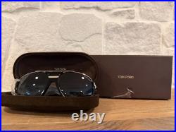 New Tom Ford Men Aviator Sunglasses FT0334 Dimitry Black Green 59mm