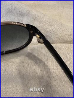 New Tom Ford Men Aviator Sunglasses FT0334 Dimitry Black Green 59mm