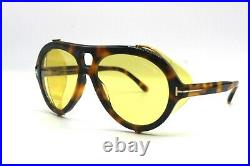 New Tom Ford Neughman Ft0882 53e Honey Havana Men's Sunglasses 60-15-145