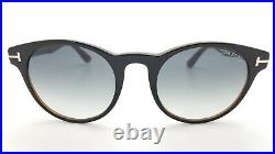 New Tom Ford Palmer sunglasses FT0522/S 05B 51mm Black on Havana Grey Gradient