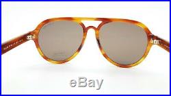 New Tom Ford Rory Aviator sunglasses TF0596 41E 57mm Yellow Havana Brown GENUINE
