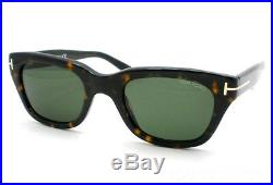 New Tom Ford Snowdon TF 237 52N Dark Havana Green Authentic Sunglasses Bond