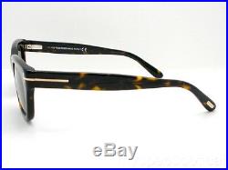 New Tom Ford Snowdon TF 237 52N Dark Havana Green Authentic Sunglasses Bond