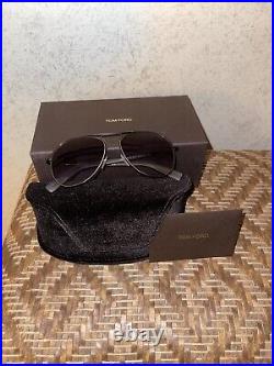 New Tom Ford Sunglasses CODY FT0448 48Z BROWN/ Purple Gradient Lens 56mm