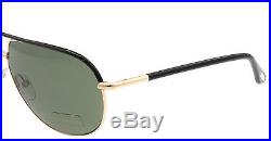 New Tom Ford Sunglasses Men Aviator Polarized TF 285 Black 01J Cole 61mm