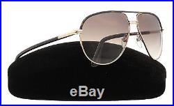 New Tom Ford Sunglasses Men Aviator TF 285 Havana 52K Cole 61mm