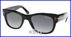 New Tom Ford Sunglasses Men TF 0058 Black 01D CARY 52mm