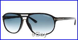 New Tom Ford Sunglasses Men TF 447 Black 01P Jacob 60mm