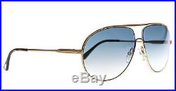 New Tom Ford Sunglasses Men TF 450 Gold 28P Cliff 61mm