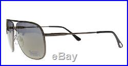 New Tom Ford Sunglasses Men TF 451 Silver 09C Dominic 60mm
