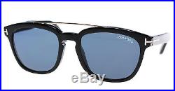 New Tom Ford Sunglasses Men TF 516 Black 01A HOLT 54mm