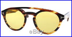 New Tom Ford Sunglasses Men TF 537 Brown 48E CLINT 50mm