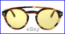 New Tom Ford Sunglasses Men TF 537 Brown 48E CLINT 50mm