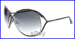 New Tom Ford Sunglasses TF 130 MIRANDA Gunmetal 08B Women TF130 68mm