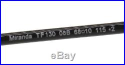 New Tom Ford Sunglasses TF 130 MIRANDA Gunmetal 08B Women TF130 68mm