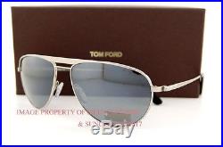New Tom Ford Sunglasses TF 207 WILLIAM 17C SILVER Men