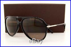 New Tom Ford Sunglasses TF 254 01M BLACK/BROWN