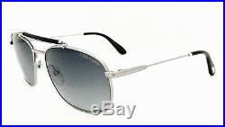 New Tom Ford Sunglasses TF 339 14D Polarized Marlon Ruthenium 5716140 WithCase