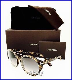 New Tom Ford Sunglasses TF 383 56B Joan Tortoise/Gold 5219140 With Case