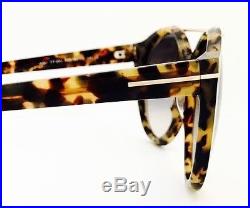 New Tom Ford Sunglasses TF 383 56B Joan Tortoise/Gold 5219140 With Case
