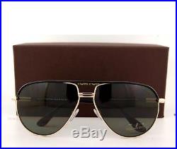 New Tom Ford Sunglasses TF0285 285 COLE 01J Gold Black G-15 POLARIZED ITALY CASE