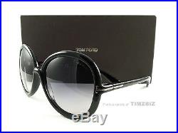 New Tom Ford Sunglasses TF276 Candice 01B Black FT0276/S Authentic