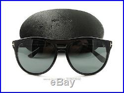 New Tom Ford Sunglasses TF289 Callum 01N Black FT0289/S Authentic