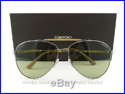 New Tom Ford Sunglasses TF378 Rick 14N Ruthenium FT0378/S Authentic