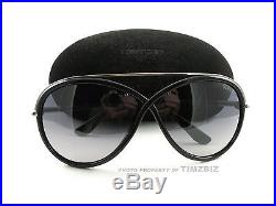 New Tom Ford Sunglasses TF454 Tamara 01C Black FT0454/S Authentic