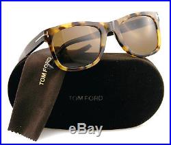 New Tom Ford Sunglasses Unisex TF 336 Tortoise 55J Leo 52mm