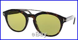 New Tom Ford Sunglasses Unisex TF 515 Brown 52N NEWMAN 53mm