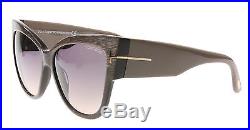 New Tom Ford Sunglasses Women Cat eye TF 371 Multi-Color 38B Anoushka 57mm