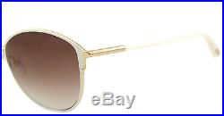 New Tom Ford Sunglasses Women TF 320 Beige 32F Penelope 59mm