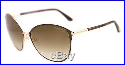 New Tom Ford Sunglasses Women TF 320 Brown 28F Penelope 59mm