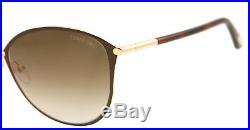 New Tom Ford Sunglasses Women TF 320 Brown 28F Penelope 59mm