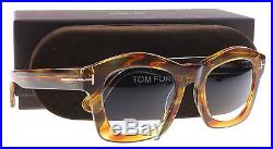 New Tom Ford Sunglasses Women TF 431 Brown 41W Greta 50mm